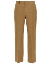 Cellar Door - Broeken ,Katoen Nuv Pants - Lyst