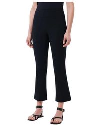 Rrd - Schwarze Damen Polyester Hose - Lyst
