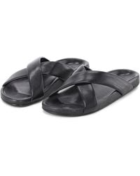 Saint Laurent - Sliders - Lyst