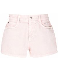 Stella McCartney Denim Shorts - - Dames - Roze
