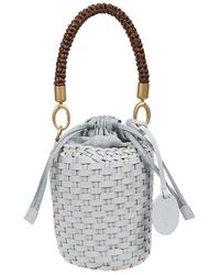 Eleventy - Tassen ,Blauw ,Leer Bucket Bag - Lyst
