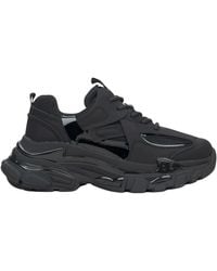 ESTRO - Schwarze low-top sneakers mit einer chunky-plattform es8 er00115758 - Lyst