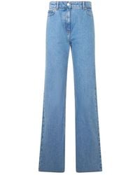 Moschino - Wide Jeans - Lyst
