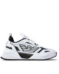 EA7 - Ea7 emporio armani sneakers da uomo bianca con inserti neri - 44 - Lyst