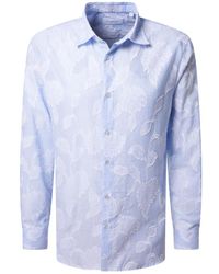 Baldessarini - Overhemden ,Blauw ,Hemd Luke - Lyst