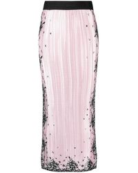 MSGM - Midi Skirts - Lyst