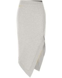 The Attico - Midi Skirts - Lyst