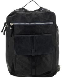 Campomaggi - Tassen ,Zwart ,Leer Melograno Rugzak - Lyst