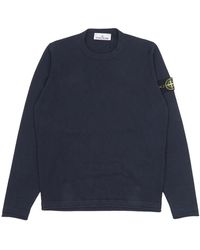 Stone Island - Round-Neck Knitwear - Lyst