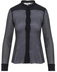 Chloé - Zijden Crepon Blouse - Lyst