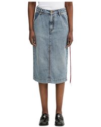 DARKPARK - Elsa Denim Skirt - Lyst