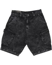 Alpha Industries - Denim Shorts - Lyst