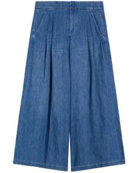 Max Mara - Broeken ,Blauw ,001 Broeken - Lyst