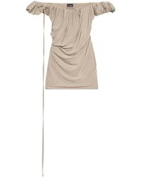 Jacquemus - La Robe Ciceri Jersey Mini Jurk - Lyst