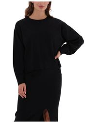 Gestuz - Korte Pullover Trui Zwart - Lyst