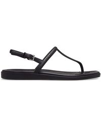 Crocs™ - Schoenen ,Zwart ,Flat Sandalen - Lyst