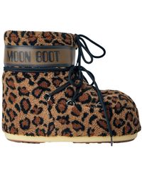 Moon Boot - Icon Low Fleece Laarzen - Lyst