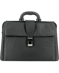 Piquadro - Elegante Medizinische Stil Laptop Tasche - Lyst