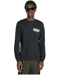 BOILER ROOM - Tops ,Zwart ,Katoen Long Sleeve Tops - Lyst