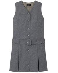 A.P.C. - Short Dresses - Lyst