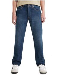 Levi's - Klassische blaue denim-jeans levi's - Lyst