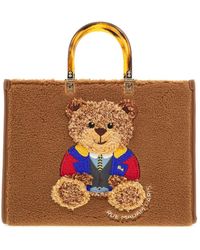 Rue Madam - Eco-Montone Marvin Tote Tasche Mit Iconic Bear - Lyst