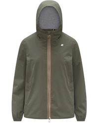 K-Way - Jassen ,Groen ,Katoen Marguerite Jacket - Lyst