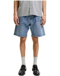 Jack & Jones - Denim Shorts - Lyst