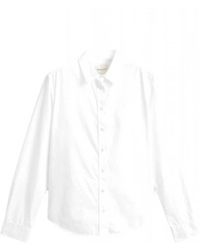 GANT - Overhemden ,Wit ,Katoen Regular Fit Shirt - Lyst