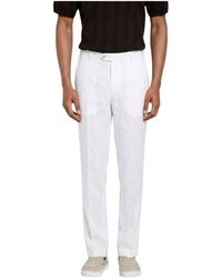 Mason's - Broeken ,Wit ,Katoen New York Icon Flex Chino Pants - Lyst