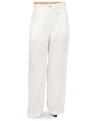 Blugirl Blumarine - Wide Trousers - Lyst