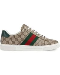 Gucci - Ace Herrensneaker Mit Web, Grösse - Lyst