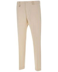 Paolo Pecora - Slim-Fit Trousers - Lyst