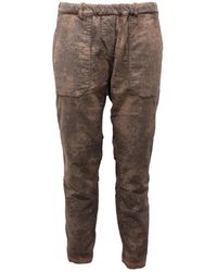 Bob - Broeken ,Bruin ,Omkeerbare Ribfluwelen Broek Turn 562 Tabak - Lyst