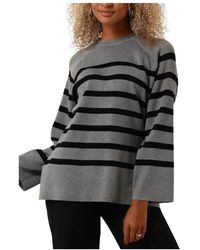 Object - Round-Neck Knitwear - Lyst