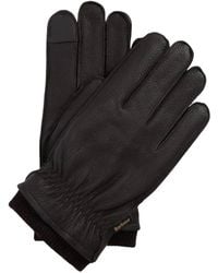 Barbour - Accessoires ,Bruin ,Leer Highfield Lederen Handschoenen - Lyst