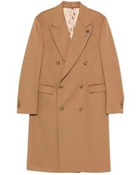 Lardini - Double-Breasted Coats - Lyst