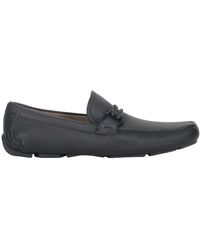 Ferragamo - Stijlvolle Leren Loafers Met Gancini-Detail - Lyst