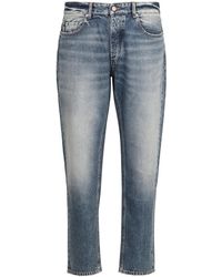 ICON DENIM - Baggy jeans mit rückenlogo-label - Lyst