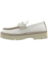 Pànchic - Weiße mokassins flache schuhe - Lyst