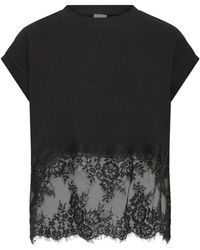 Ichi - Overhemden ,Zwart ,Blouses - Lyst