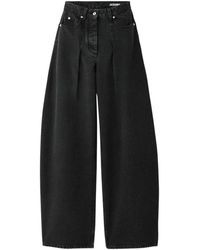 Jacquemus - Jeans ,Zwart ,Katoen Le De-Nîmes Ovalo Jeans - Lyst