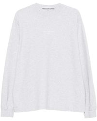 Alexander Wang - Logo Print Long Sleeve Tee - Lyst