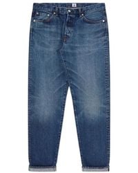 Edwin - Regular tapered dunkel gewaschene denim jeans - Lyst