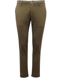 Mason's - Broeken ,Groen ,Katoen Milano Style Broek - Lyst