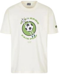 EA7 - Short Sleeve T-Shirt - Lyst