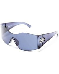 Balenciaga - Gafas de sol azules con accesorios - Lyst