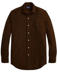 Ralph Lauren - Custom Fit Cordhemd - Lyst