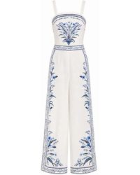 FARM Rio - Flowers Arch Maxi Jumpsuit - Lyst