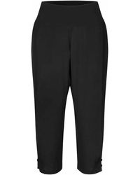 Masai - Broeken ,Zwart ,Cropped Broeken - Lyst